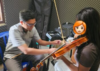 Belajar Biola Tanpa Takut di Denpasar, Sunar Sanggita Buka Akses untuk Semua Anak