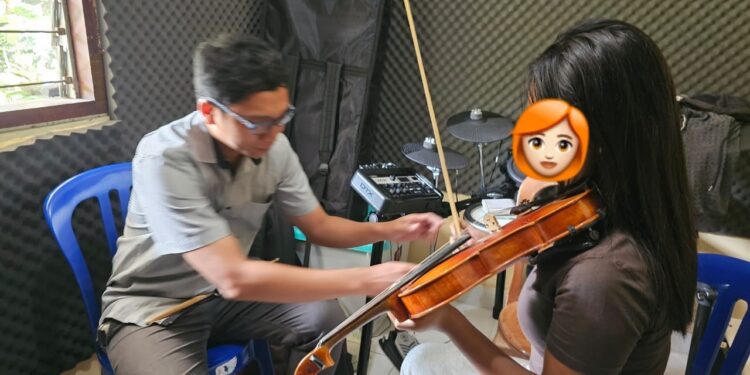 Belajar Biola Tanpa Takut di Denpasar, Sunar Sanggita Buka Akses untuk Semua Anak