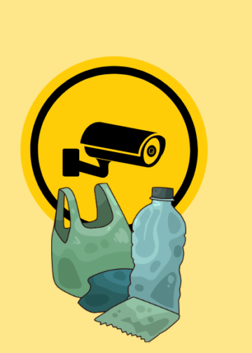 CCTV, Sampah, Kota