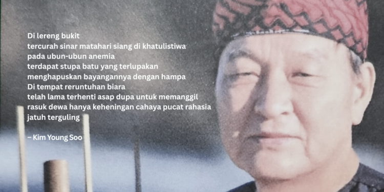 Puisi-puisi Kim Young Soo | Di Candi Gedong Songo