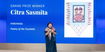 Citra Sasmita, Seniman Indonesia Pertama Meraih Grand Prize Pada Ajang  Kompetisi Sovereign Art Prize 2026