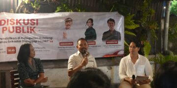 Tanpa Protokol dan Jarak, Diskusi Pendidikan dan Titik Nol di Bawah Gerimis Kota Singaraja