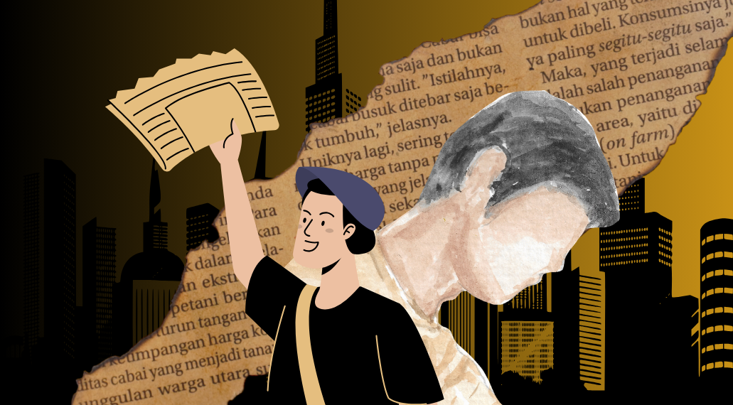 Koran Minggu dan Sebungkus Nasi | Cerpen Aksara Caramellia