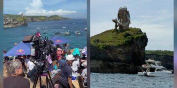 The Octopus Queen di Kawasan Broken Beach Nusa Penida, Jadi Magnet Even Internasional