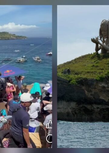 The Octopus Queen di Kawasan Broken Beach Nusa Penida, Jadi Magnet Even Internasional