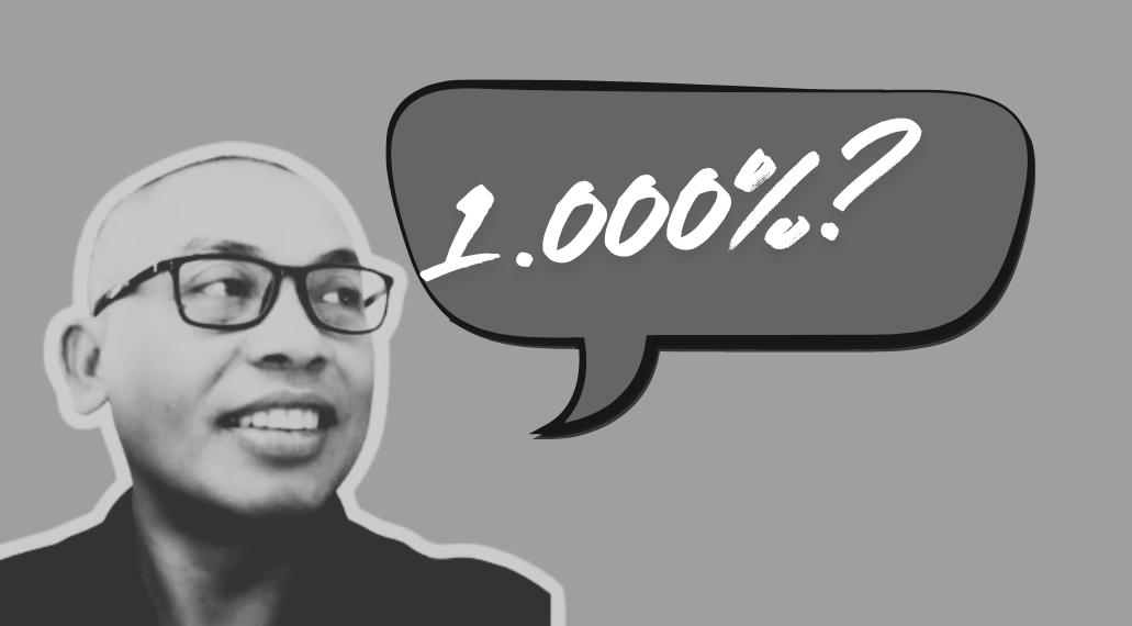 Bukan Hanya Salah Kaprah, “Sepakat 1.000%” Juga Cacat Logika
