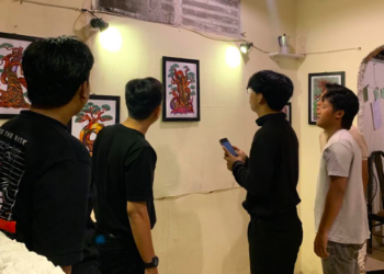 Fragmen Peristiwa pada Pameran ‘Dialog Ferdi dan Opus Sastra’ Minggu Pertama di Palembang