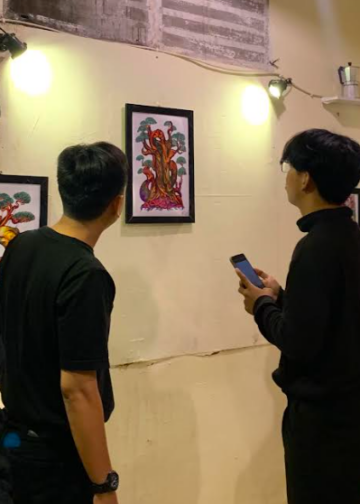 Fragmen Peristiwa pada Pameran ‘Dialog Ferdi dan Opus Sastra’ Minggu Pertama di Palembang