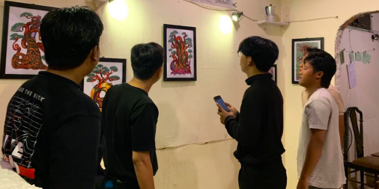 Fragmen Peristiwa pada Pameran ‘Dialog Ferdi dan Opus Sastra’ Minggu Pertama di Palembang