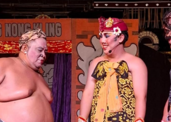 Drama Gong “Nong Nong Kling” Mainkan “Mantri Bongol” yang memikat di Pesta Kesenian Bali 2026