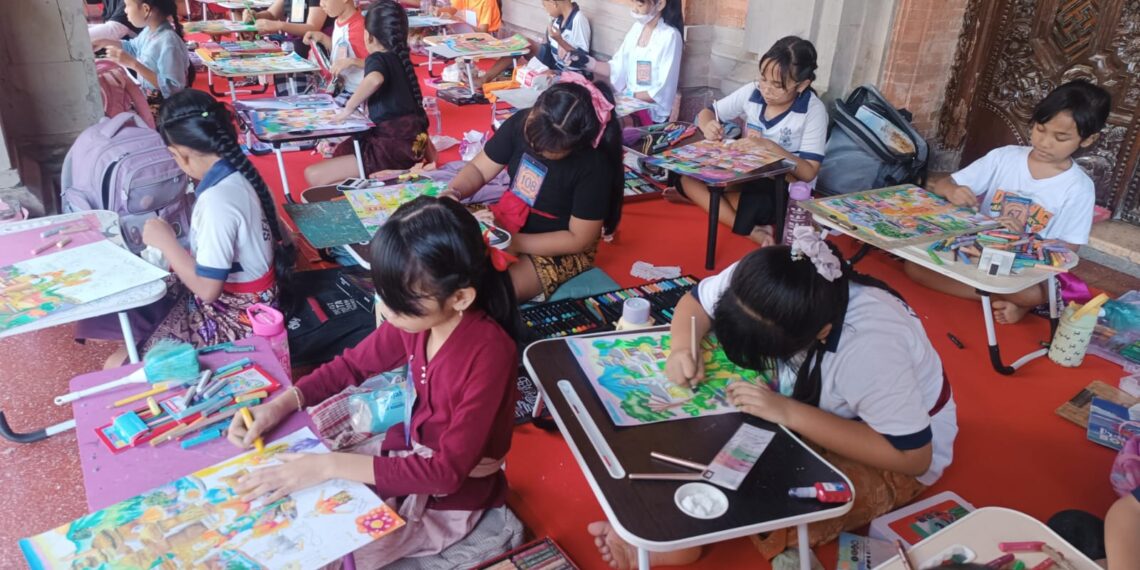 Lomba Mewarnai di Pesta Kesenian Bali 2026 —Ketut Kayla Safira Maharani Eliani Tirta Juara I