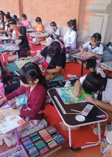 Lomba Mewarnai di Pesta Kesenian Bali 2026 —Ketut Kayla Safira Maharani Eliani Tirta Juara I