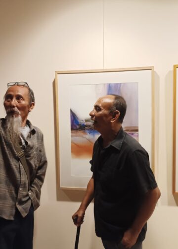 Mahendra Mangku Pameran Sekaligus Mengurai Kenangan di Komaneka Fine Art Gallery