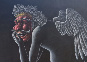 Menjelajah Kosmologi Kreativitas Ketut Suwidiarta di Five Roastery & Art Café
