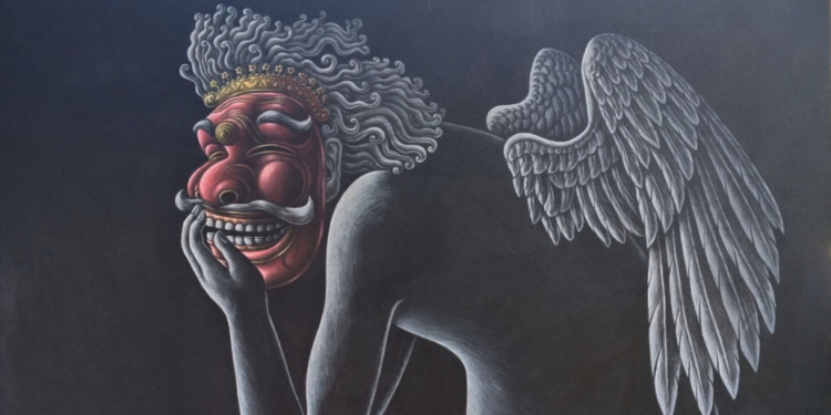 Menjelajah Kosmologi Kreativitas Ketut Suwidiarta di Five Roastery & Art Café