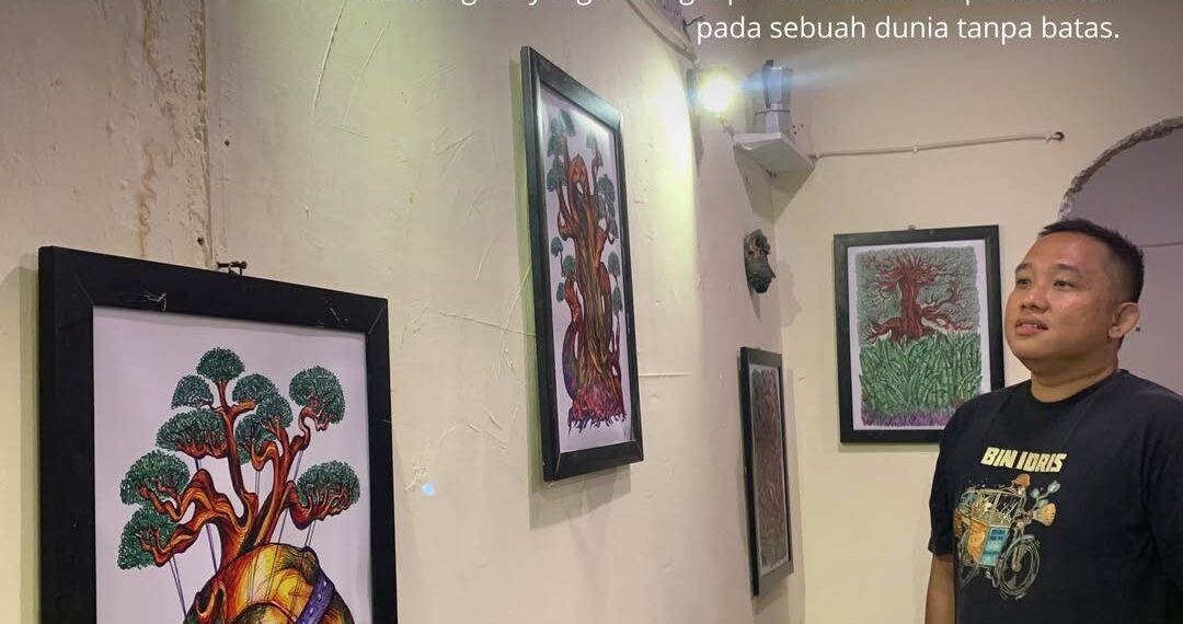 Perhelatan Perupa dan Penyair: Pekan Kedua Pameran “Dialog Ferdi dan Opus Sastra”
