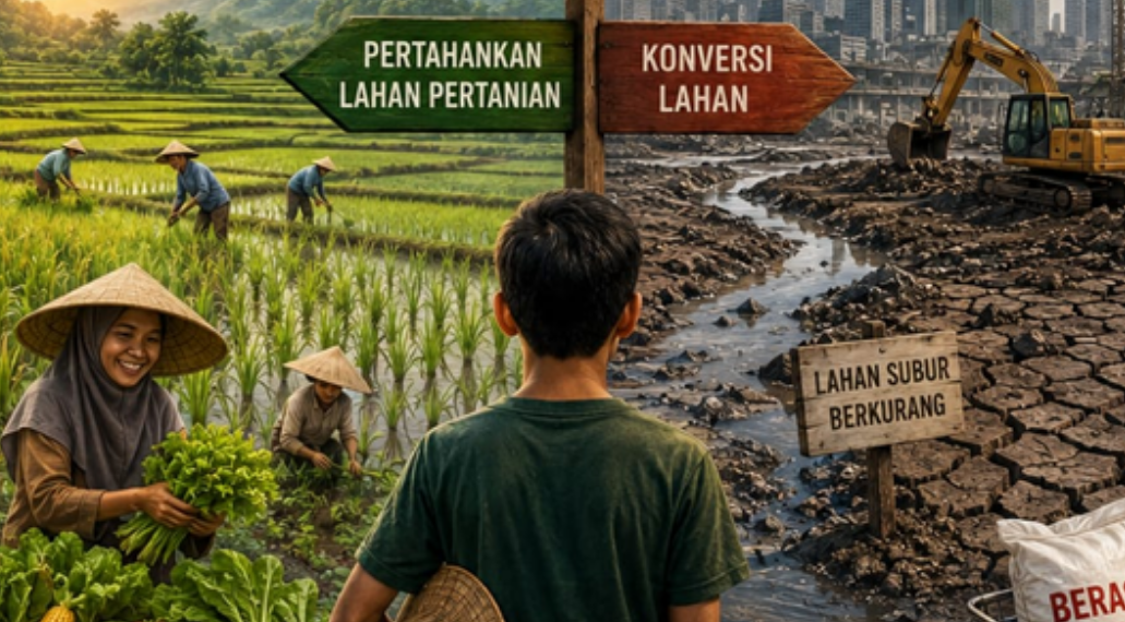 Etika Lingkungan: Bayang-bayang Kebertahanan Pangan di Tengah Masifnya Konversi Lahan