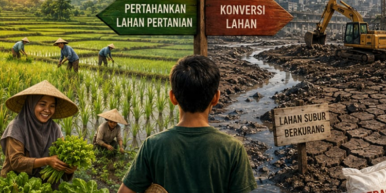 Etika Lingkungan: Bayang-bayang Kebertahanan Pangan di Tengah Masifnya Konversi Lahan