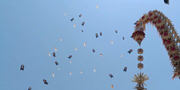 Langit Sanur, Panggung Rare Angon dan Tradisi Melayangan