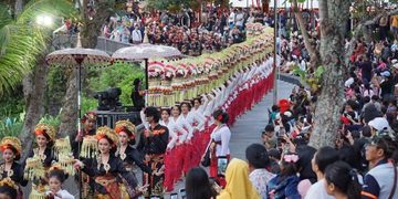Tanah Lot Art & Food Festival 2026, Merayakan Tradisi dari Gebogan hingga Kuliner Tabanan