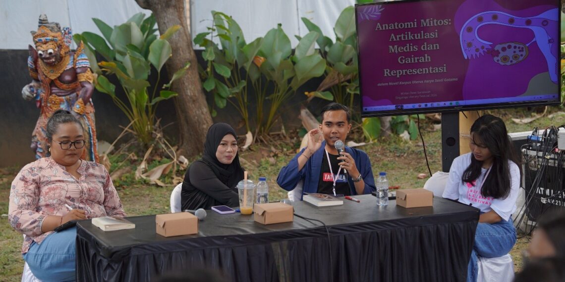 Menyingkap Hak Atas Tubuh dalam Novel “Korpus Uterus” karya Sasti Gotama di Singaraja Literary Festival 2026