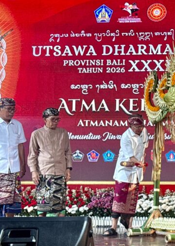 Pembukaan Utsawa Dharmagita 2026: Orang Bali Harus Pintar Secara Kognitif dan Punya Nilai moral