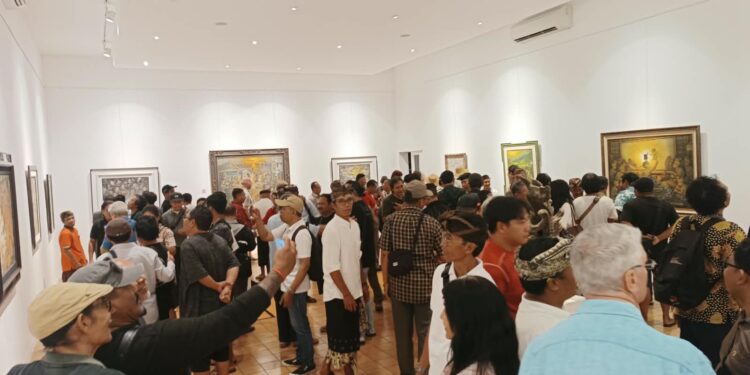 Himpunan Perupa Payangan Perluas Eksplorasi Artistik, Gelar Pameram Bersama di Santrian Art Gallery, Sanur