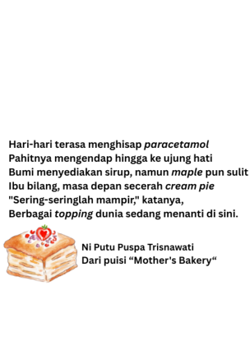 Puisi-puisi Ni Putu Puspa Trisnawati | Mother’s Bakery