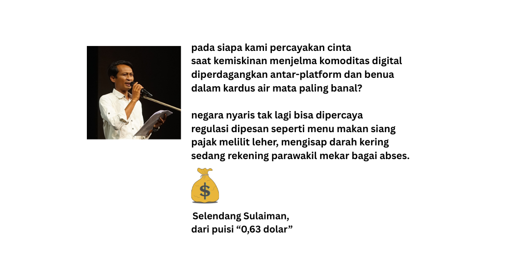 Puisi-Puisi Selendang Sulaiman | 0,63 dolar