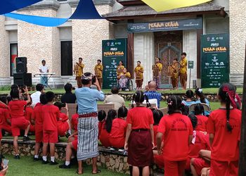 Pekan CERIA di Jimbaran, Merawat Alam dan Budaya dari Imajinasi Anak-Anak