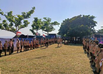 Persami Gugus VI Banjar Tanamkan Karakter Pramuka Sejak Sekolah Dasar