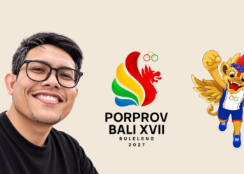 Dari Wayang Wong Tejakula, Hoga Wiratmaja Ciptakan Logo Porprov Bali 2027, dan Ia Juara