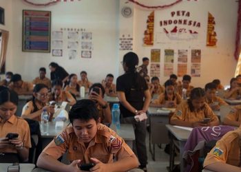 Tim PPG Calon Guru Matematika Unmas Gelar GEMARI TKA, Dorong Inovasi Pembelajaran Berbasis AI di SMPN 14 Denpasar