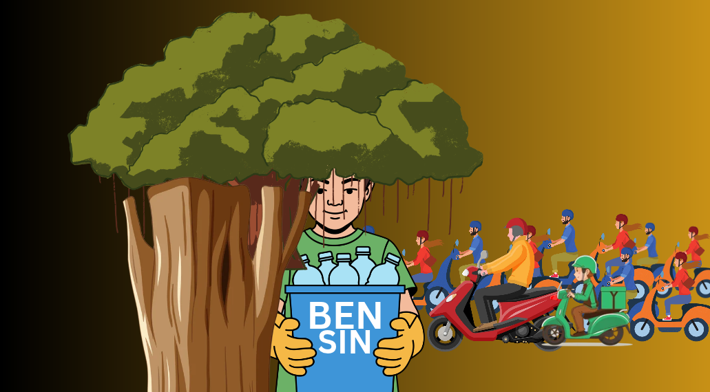 Sang Penunggang Botol Bensin | Cerpen Sigit Susanto