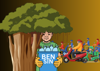 Sang Penunggang Botol Bensin | Cerpen Sigit Susanto